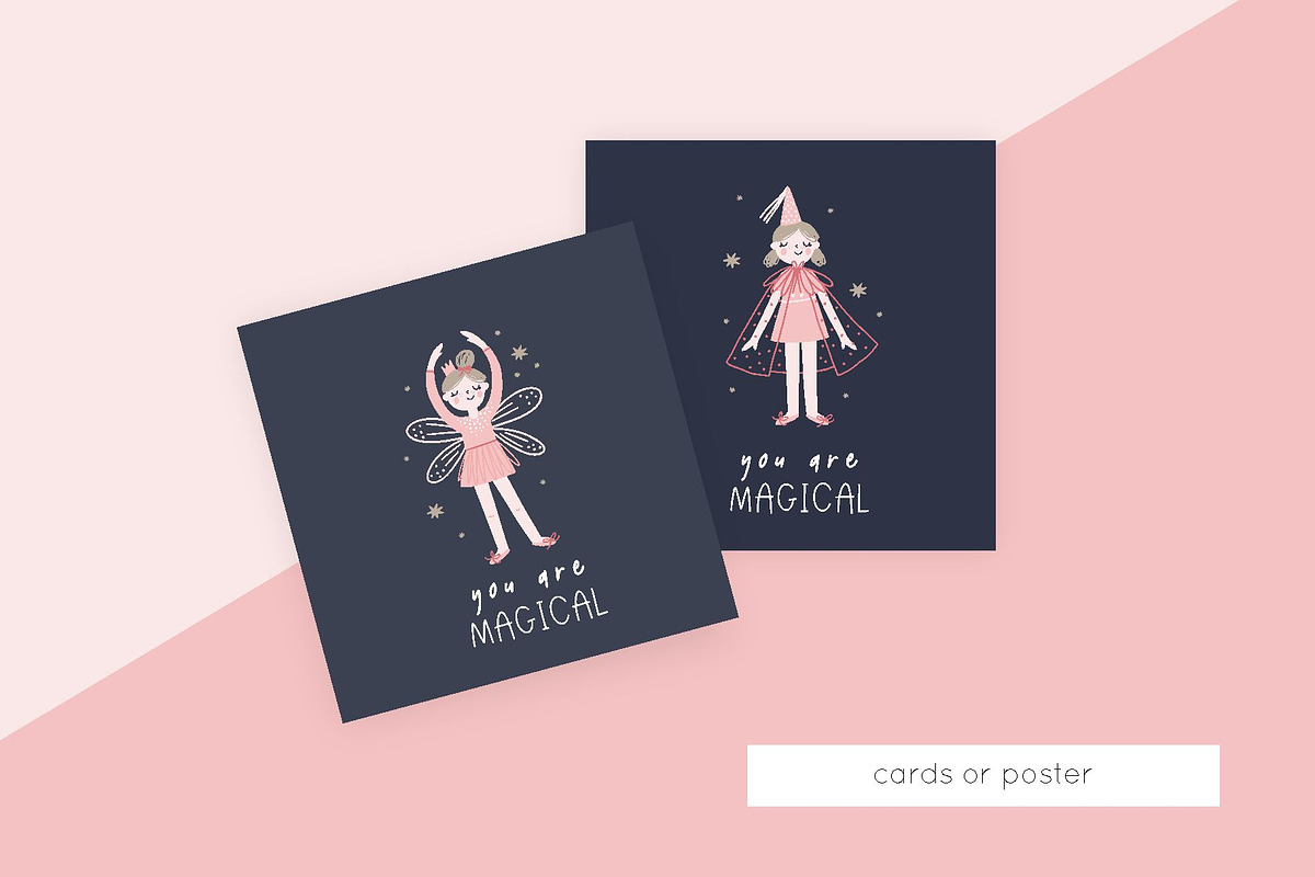You Are Magical - Little Fairy, an Illustration by Barkova Nadya (Photo 6 of 6)
