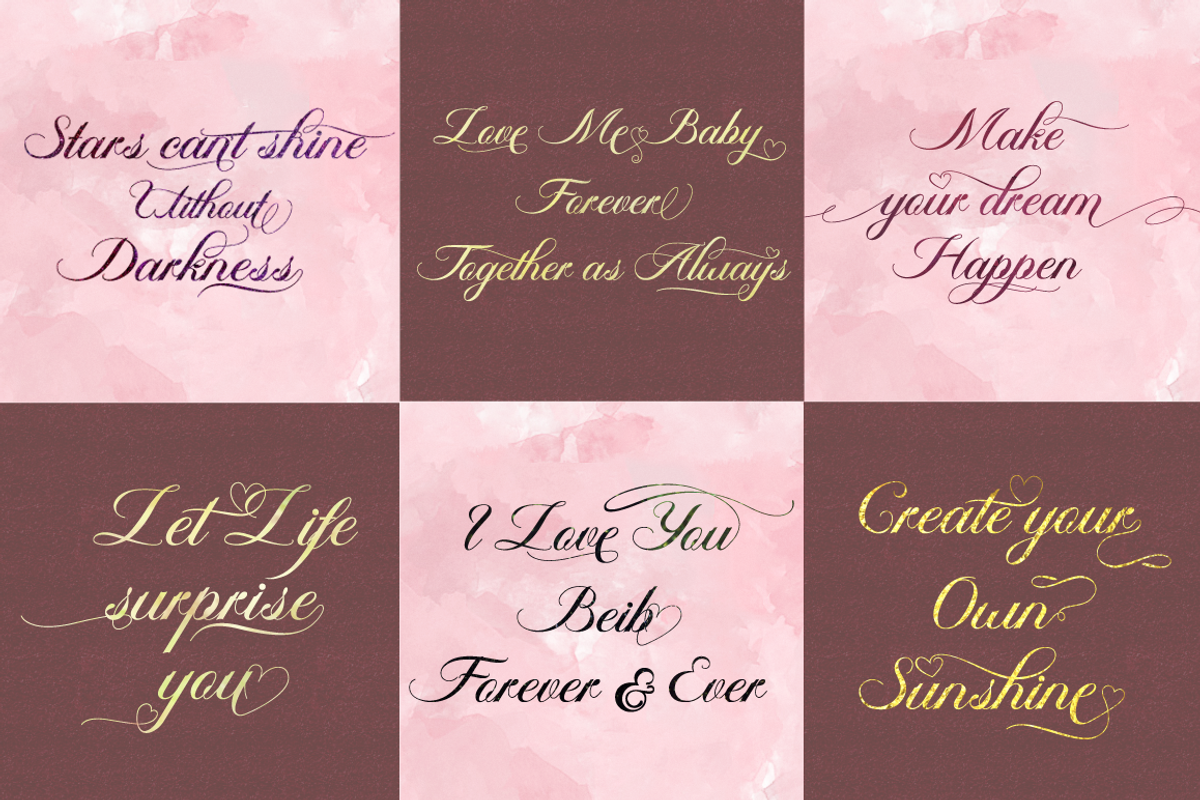 Ambergris Script preview 5