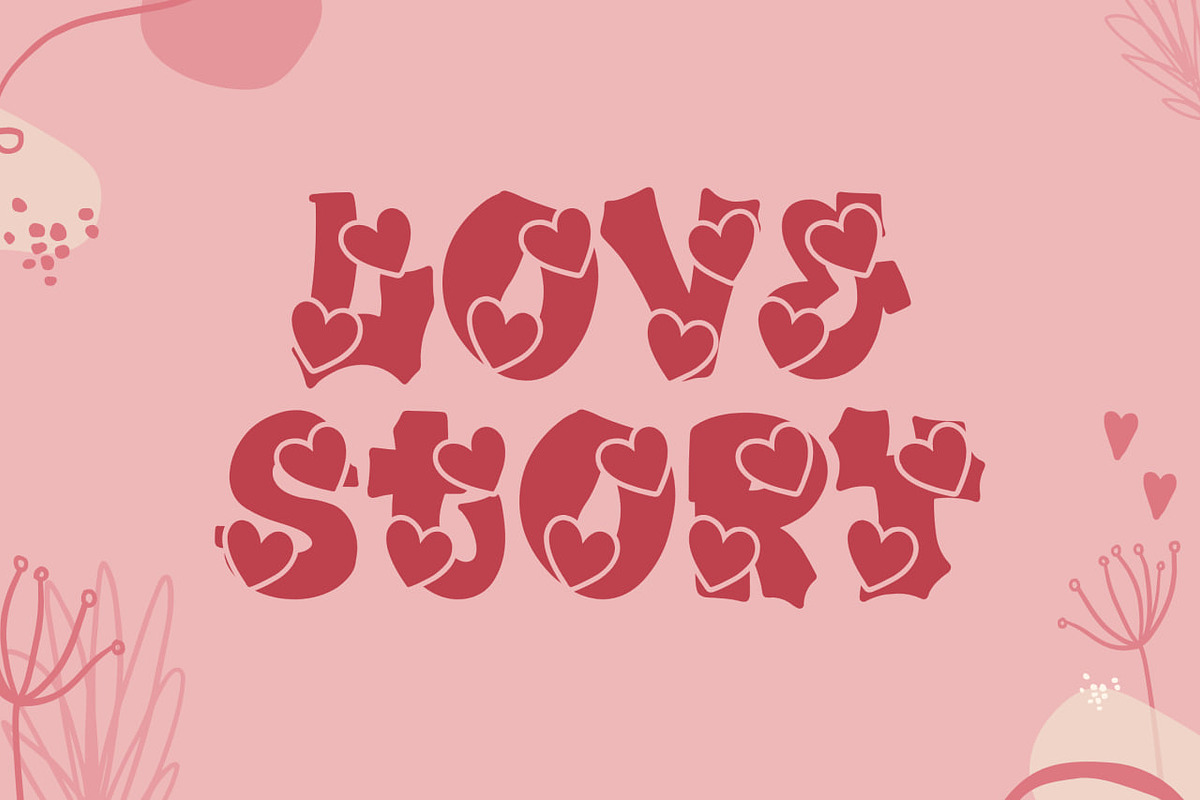 Plump Valentine, a Serif Font by Dm Studio (Photo 8 of 10)