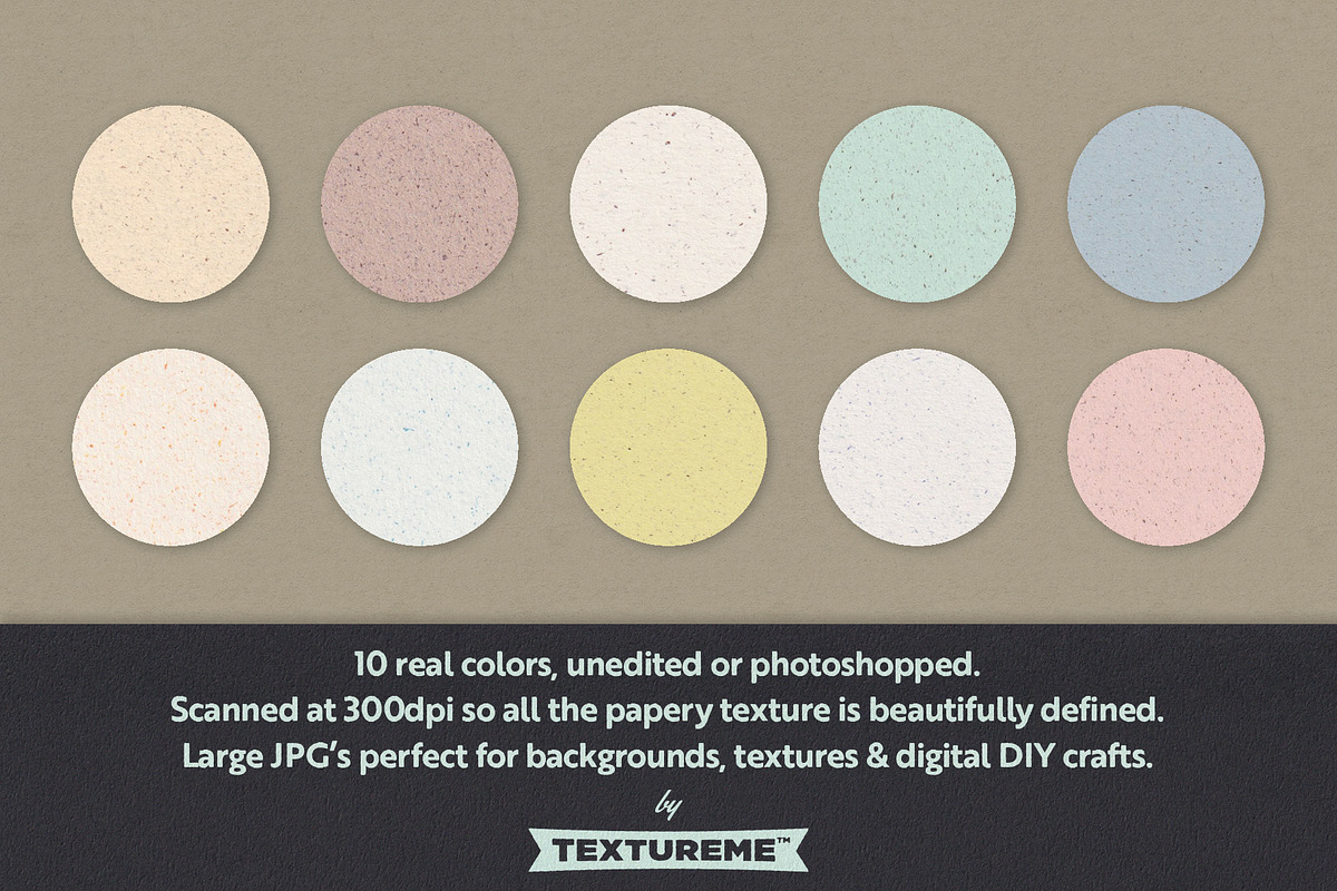 Paper #4 - 10 High-Res Craft Papers, a Texture Graphic by TextureMe Co. (Photo 2 of 3)