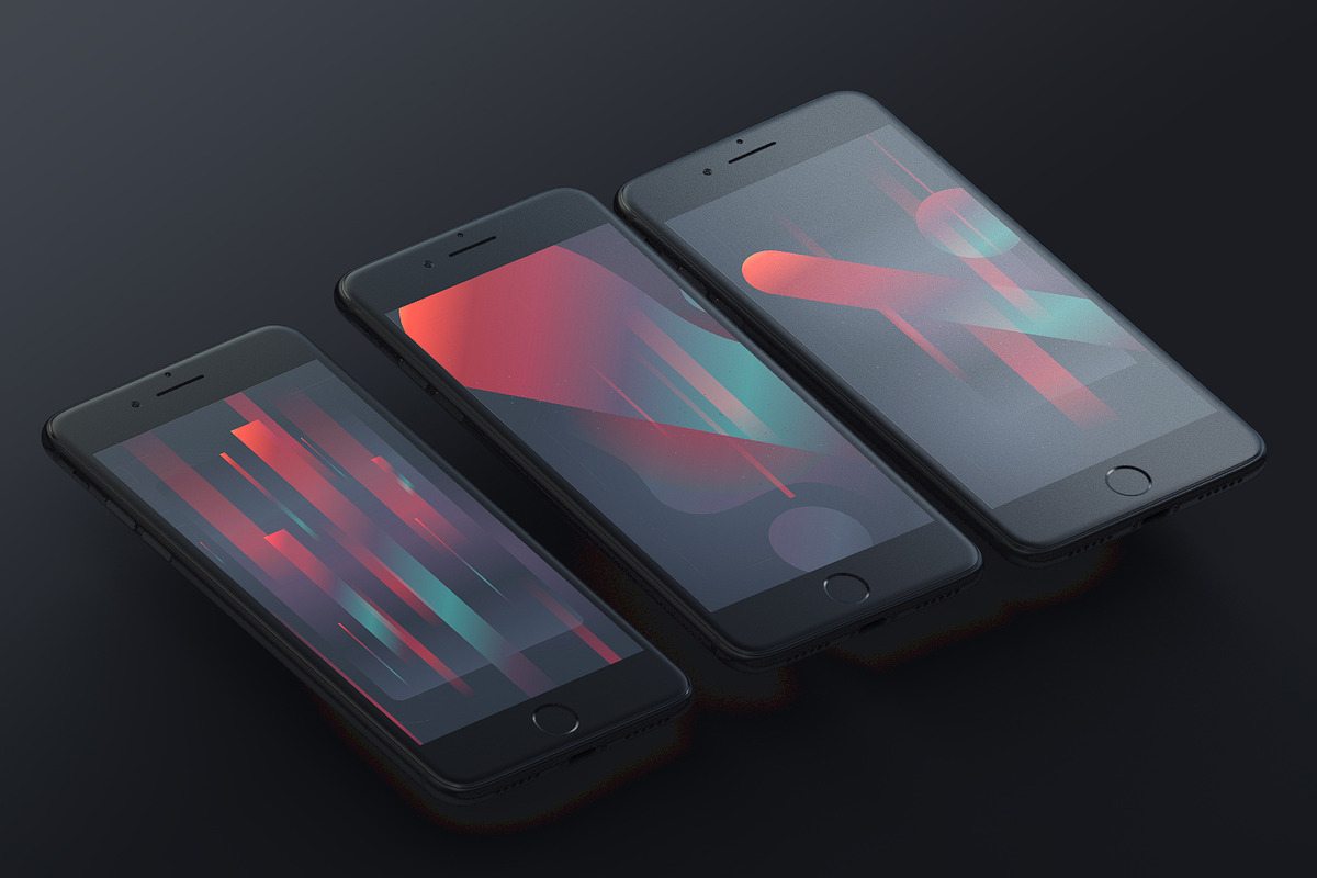 Abstract gradient composition, a Decorative Illustration by MaximGertsen (Photo 9 of 9)