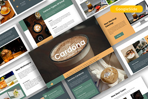 Cardona – Food  Google Slide, a Presentation Template by kreatifreya