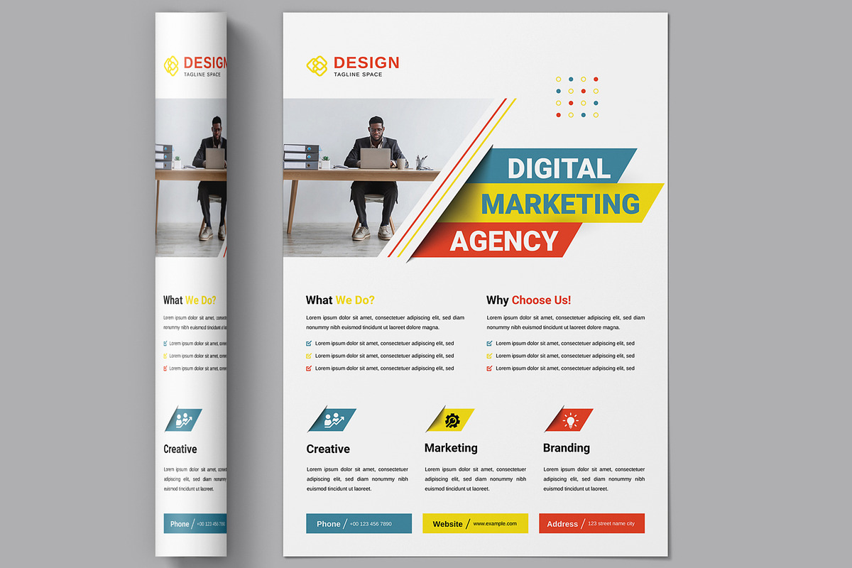 Creative Flyer Design, a Flyer Template by ContestDesign (Photo 2 of 2)