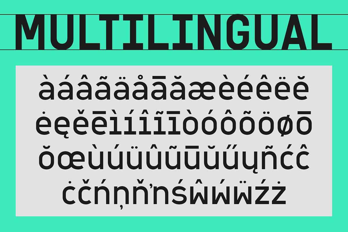 Sawith Mono - Monospaced Font Family, a Sans Serif Font by Pekotype (Photo 5 of 15)