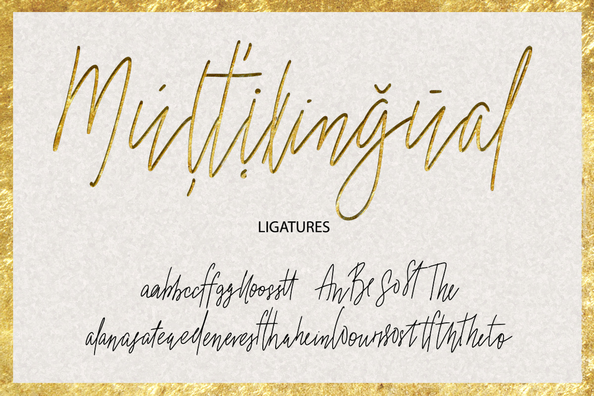 Beloved signature duo font., a Script Font by Red Ink (Photo 9 of 11)