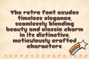 Groovy Retro Glyphs - Handwritting