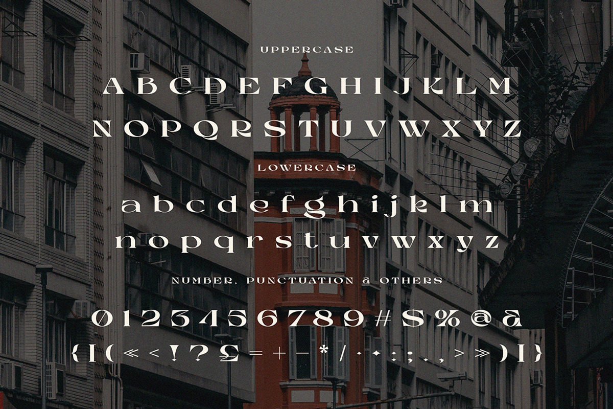 Korsson - Modern Serif Font, a Serif Font by Cruzine (Photo 4 of 7)