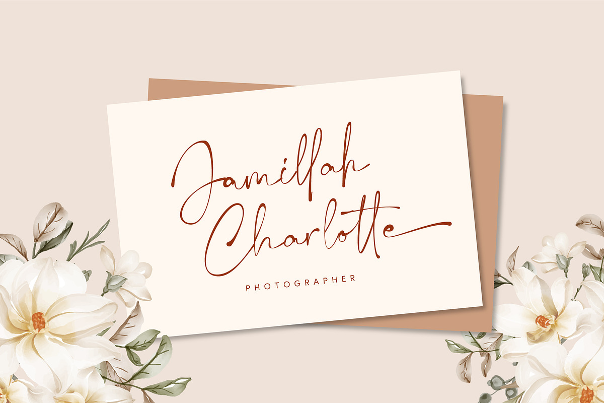 Matilda Destinee - Handwritten Font, a Script Font by Grezline Studio (Photo 2 of 12)