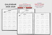 2026 Monday & Sunday Start Planner, a Stationery Template by MNT-Creator (Thumbnail 2 of 11)