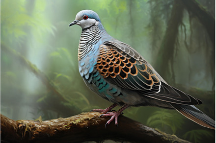 Mellow Turtle dove. Generate Ai, an Animal Photo by Ylivdesign