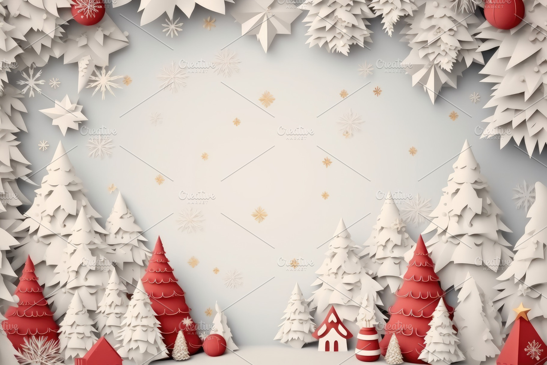 Christmas background with white pape, a Photo by Iftikhar Alam