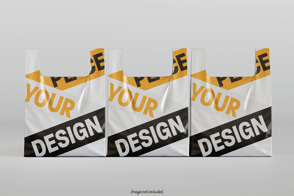 Plastic bag mockup bundles, a Packaging Mockup by Ambo Ampeng (Photo 14 of 19)