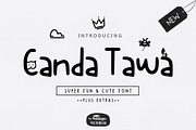 Canda Tawa Cute Font, a Sans Serif Font by YandiDesigns (Thumbnail 1 of 5)