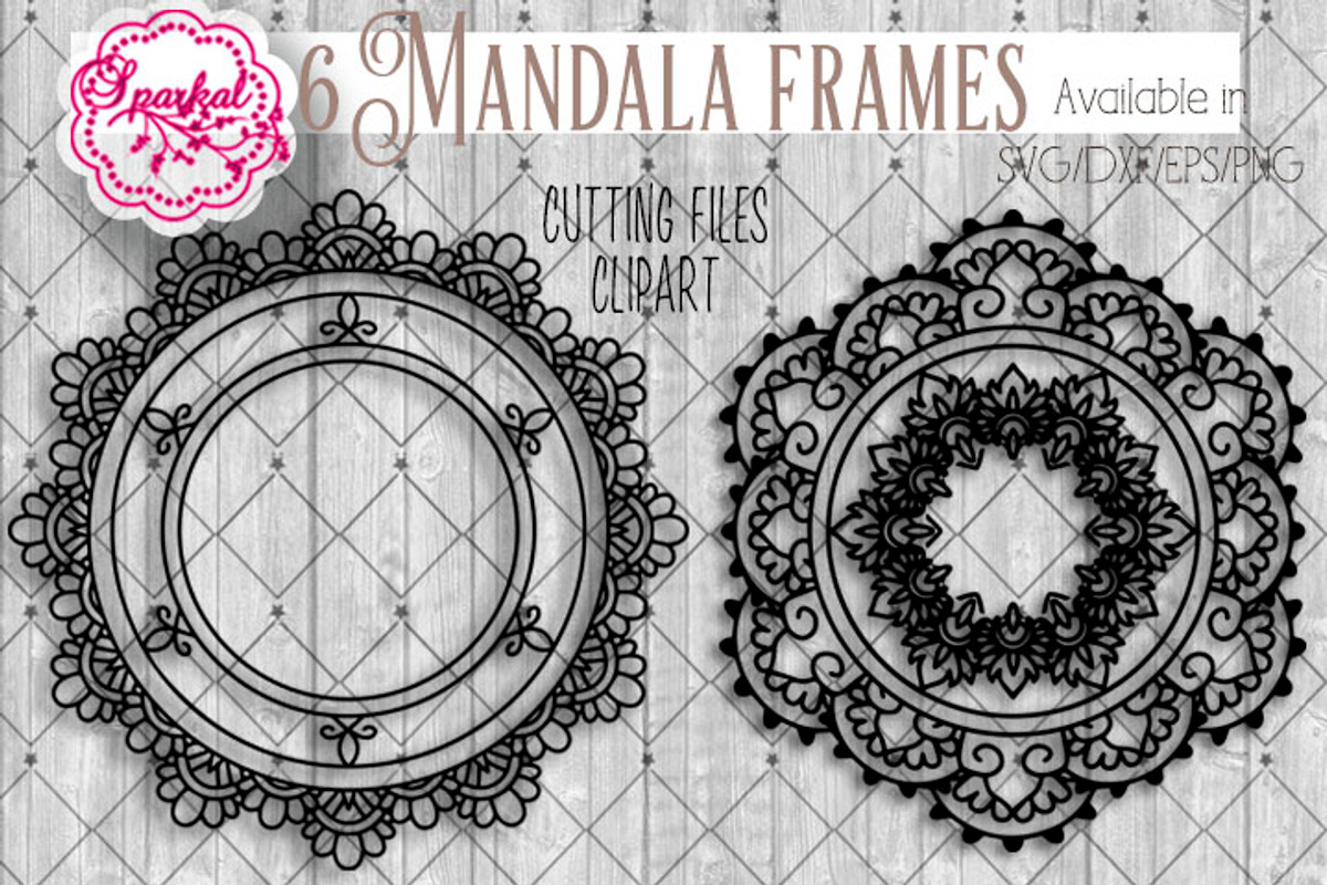 Mandala Cutting File SVG, a Graphic by SparkalDesigns (Photo 2 of 2)