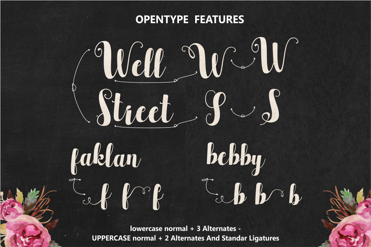 Cattleya Script preview 3
