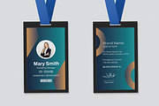 Professional Modern Office ID Card, a Card Template by MightyDesign (Thumbnail 2 of 6)