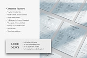 Simple and Clean Resume with Cover, a Resume Template by Studio Temply (Thumbnail 3 of 7)