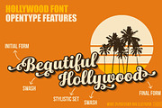 Hollywood • Vintage Font, a Script Font by Annenkov Dmitriy (Thumbnail 3 of 5)