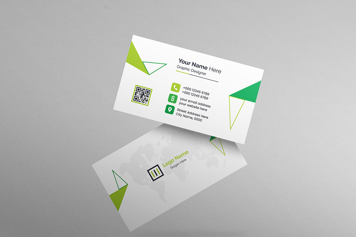 Minimal Business Card Design, a Business Card Template by mijli (Photo 6 of 12)
