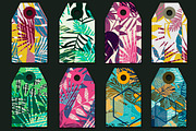 8 tropical gift tags, an Object Graphic by zeffir (Thumbnail 2 of 2)