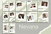 NEVANA - Instagram Template, a Social Media Template by Analogous (Thumbnail 1 of 6)