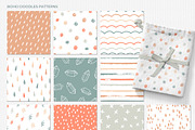 Boho Doodle patterns, a Pattern Graphic by Cozy pattern shop (Thumbnail 5 of 9)