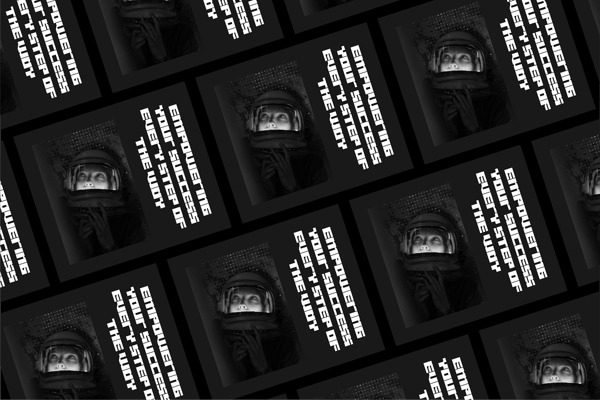 Stoute - Futuristic Display Font, a Sans Serif Font by Typeagle (Photo 6 of 9)