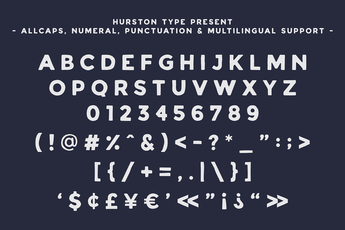 HURSTON TYPE preview 2