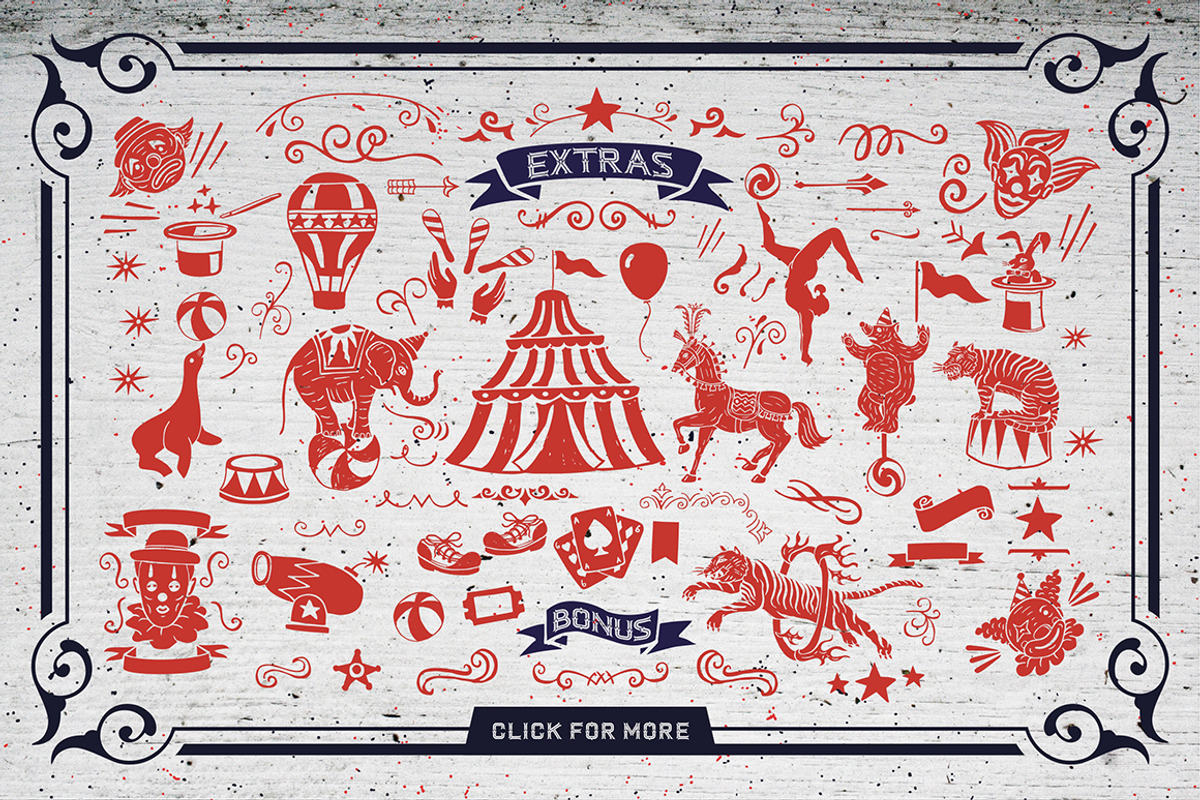 Dacota Layered Typeface + Extras preview 5