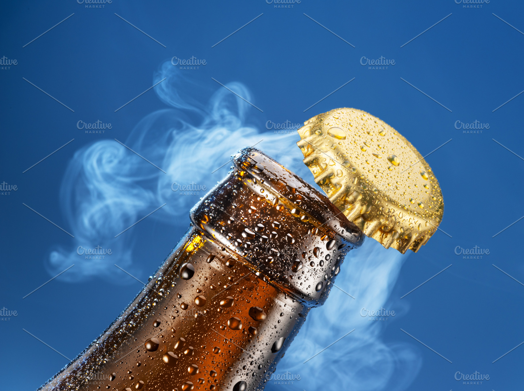 Opening beer bottle, a Food & Drink Photo by Volff
