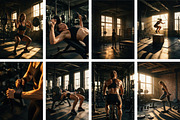 Women Gym Workout Images, a Sports & Recreation Photo by Selenique Studio (Thumbnail 10 of 13)