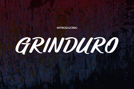 GRINDURO, a Serif Font by Pinisi ART