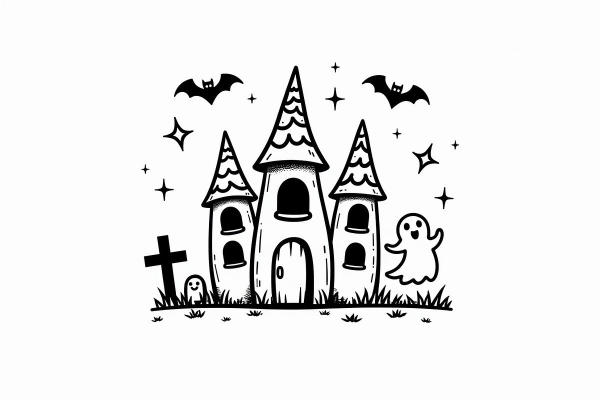 Spooky Halloween Clipart Set, an Illustration by BIPLOB EXPERT (Photo 13 of 26)