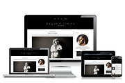 Blogger Template Black and White, a Templates & Theme by BD Web Studio (Thumbnail 2 of 4)