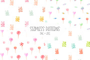 Watercolor candy. Valentine's Day, an Animal Illustration by Slastick (Thumbnail 5 of 7)