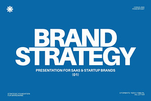 SaaS Brand Strategy Presentation