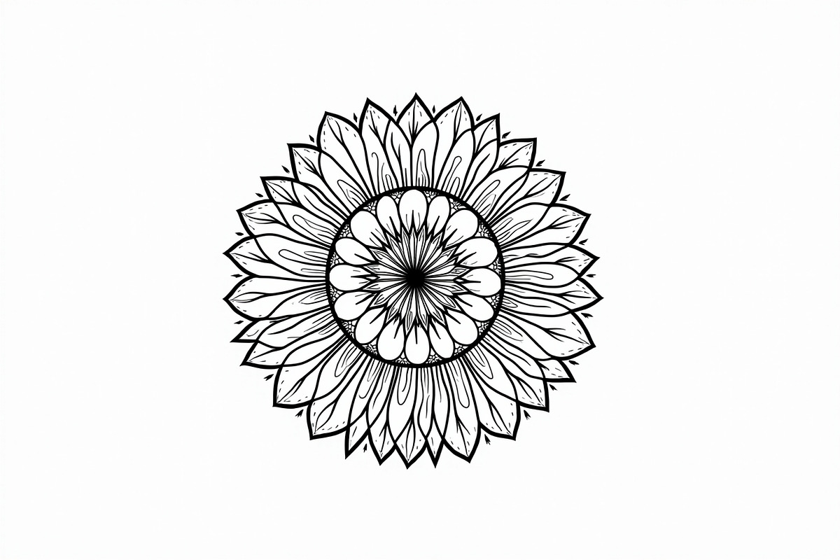 Mandala Pattern Coloring Bundle, a Graphic by Gfx_Store (Photo 11 of 11)