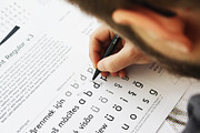 Accessible Font Version 1, a Sans Serif Font by Educational Design (Thumbnail 10 of 13)