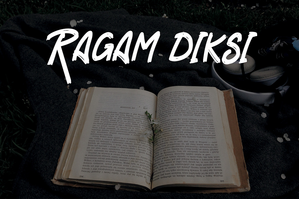 RAGAM GARIS - Brush Font, a Script Font by NTC Graphic (Photo 5 of 9)