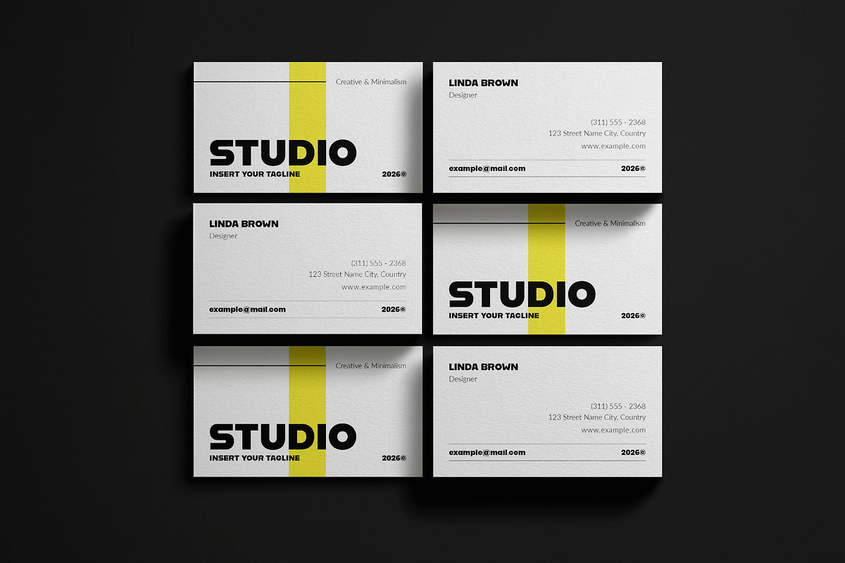 Business Card Template, a Business Card Template by ElvinPrint (Photo 6 of 6)