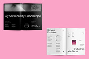 Cybersecurity Company Profile - CYBE, a Brochure Template by fakhroo (Thumbnail 4 of 13)