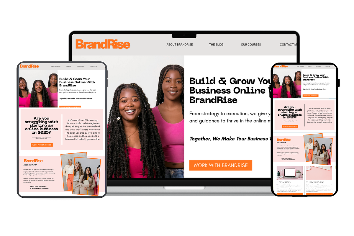 Consulting & Coaching Website Design, a Templates & Theme by wekreatif (Photo 4 of 5)