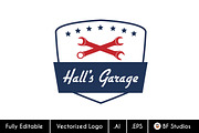 Mechanic - Auto Shop Logo 11, a Branding & Logo Template by BF Studios (Thumbnail 1 of 4)