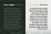 Mount Sagilite – Modern Serif Family, a Serif Font by Afkari Studio (Thumbnail 9 of 12)