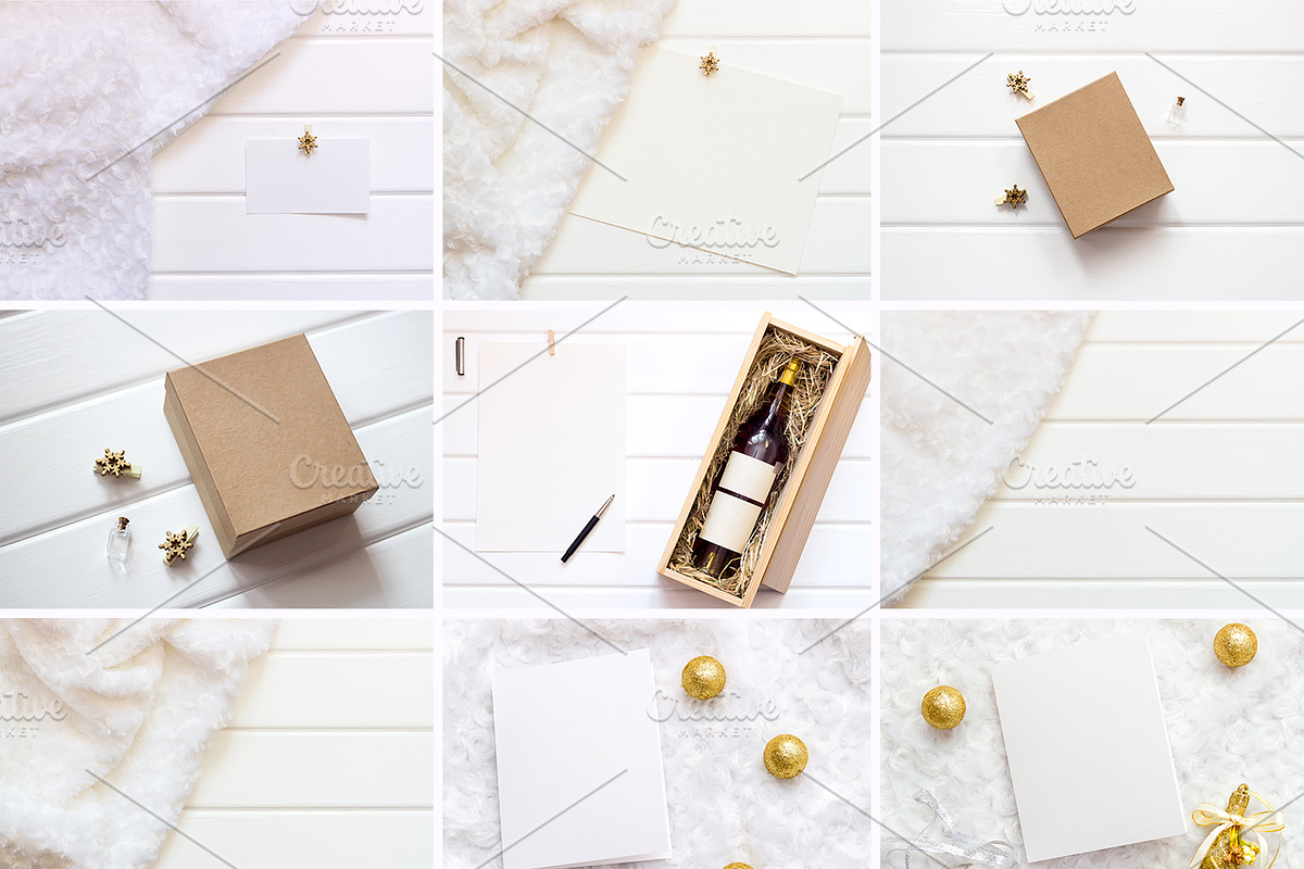 Set Mockups. CHRISTMAS, a Product Mockup by Mockups4you (Photo 4 of 4)