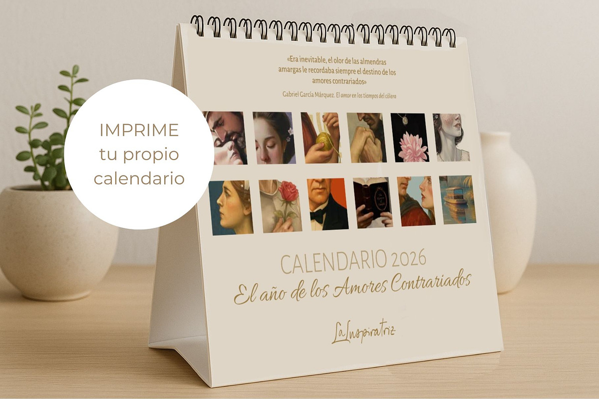 2026 Calendario Amores Contrariados, an Illustration by La Inspiratriz (Photo 4 of 5)
