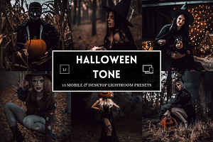 10 Halloween Lightroom Presets