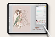 Procreate The Nature Spirits Toolkit, a Brush Add-On by Rosangela Curti (Thumbnail 10 of 14)