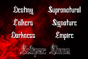 Swords Clover - Modern Blackletter, a Blackletter Font by Dhabee (Thumbnail 13 of 15)
