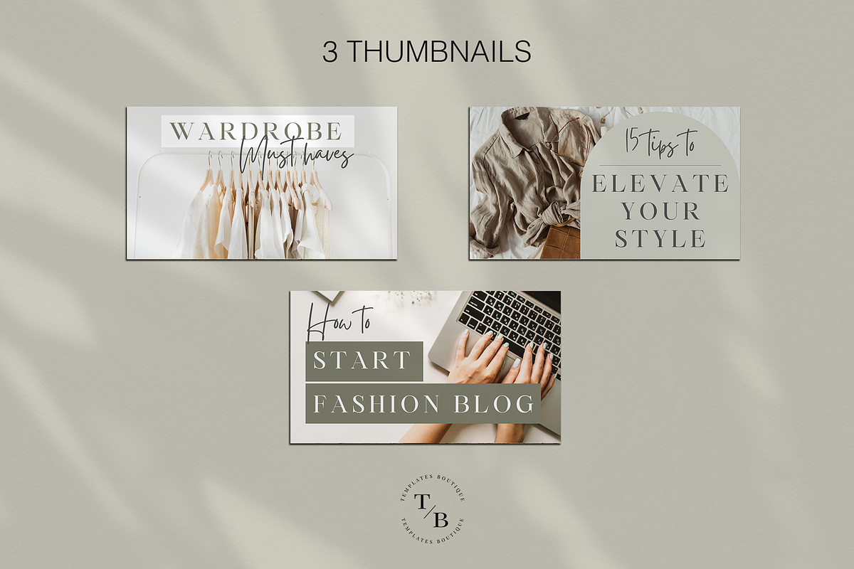 YouTube Channel Branding Kit ~ Canva, a Social Media Template by Templates Boutique (Photo 5 of 8)